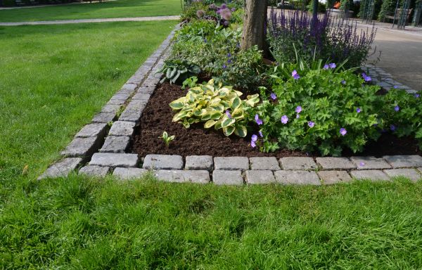 Flower Bed Mulching in Cheyenne