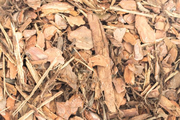 Bark Mulch Installation in Cheyenne